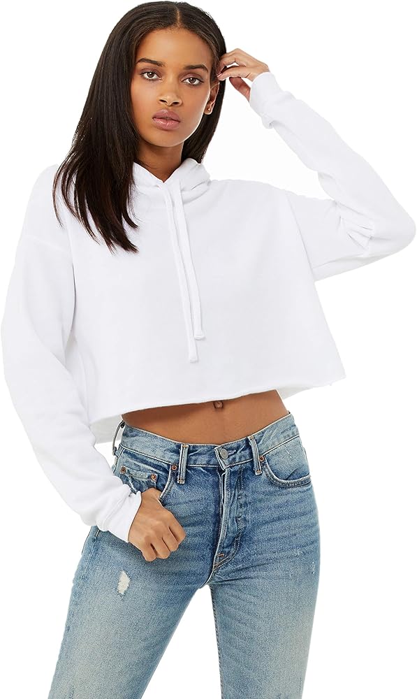 Bella Canvas Women's Crop Hoodie