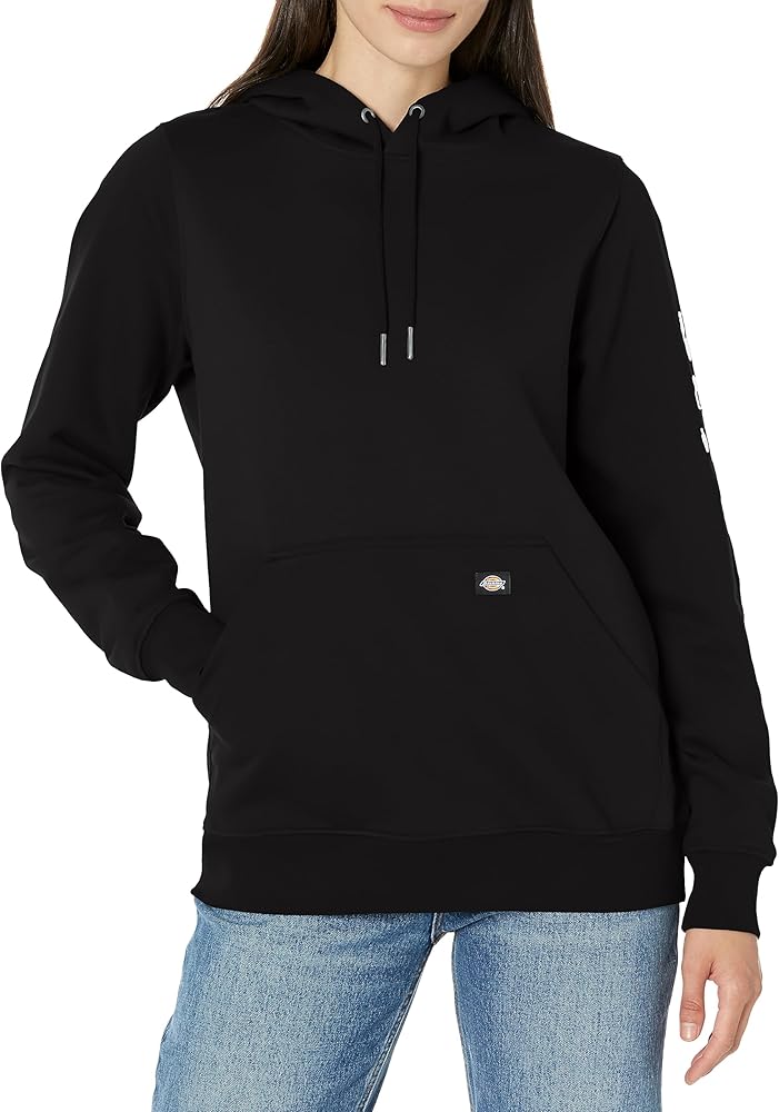 Dickies Women's Heavyweight Logo Sleeve Pullover