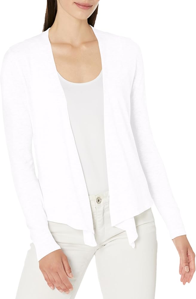 NIC+ZOE Women's Petite All Year 4-Way Cardigan, Paper White