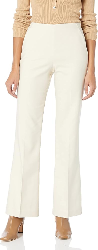 Trina Turk Women's Wide Leg Back Slit Pants