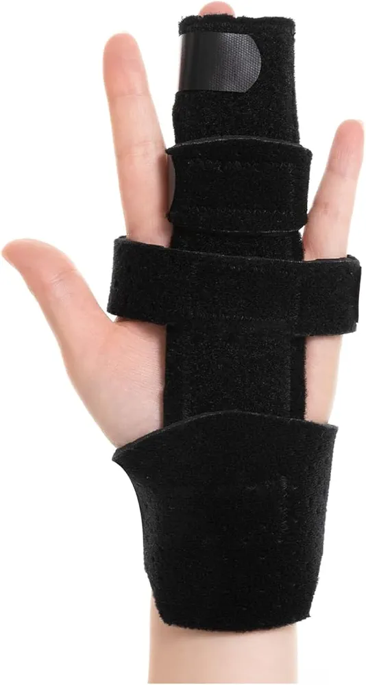 2 Finger Splint and Full Trigger Finger Splint Set 2PCS