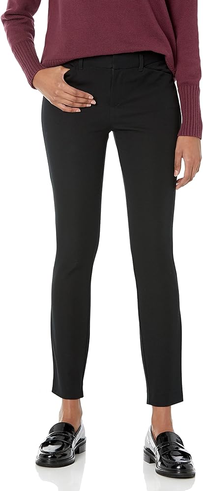 GAP Womens Skinny Ankle in Bi-Stretch Pants, True Black V2, 18 US