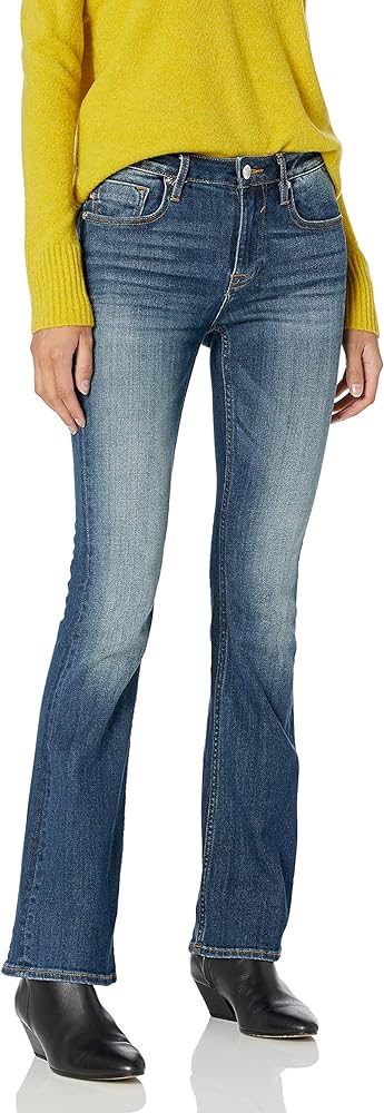 VIGOSS Women's Jagger Dark Wash Clean Bootcut