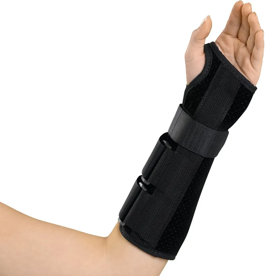 Medline ORT18110RL Wrist and Forearm Splint, Right, Large