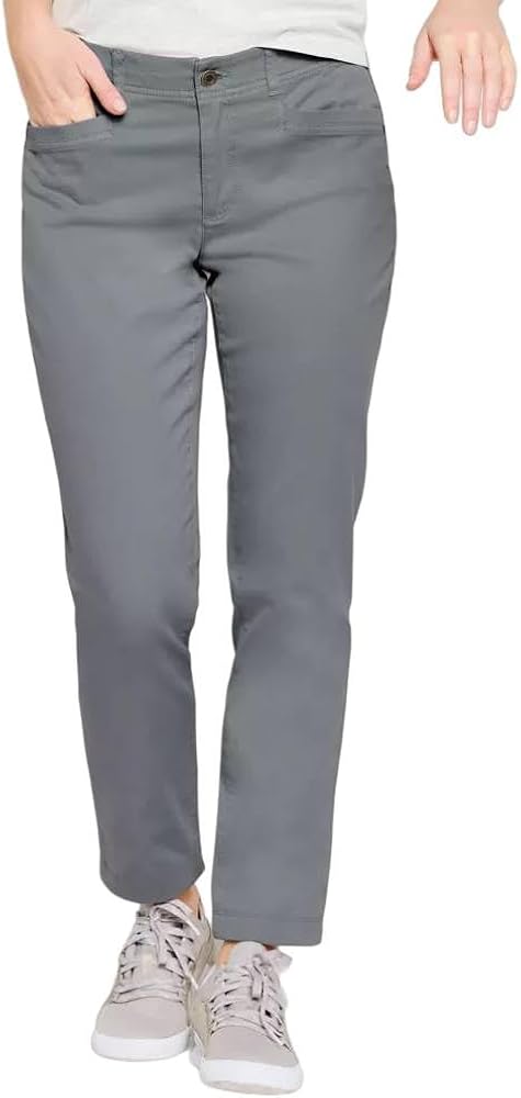 Orvis Women's Everyday Chino Natural Fit Straight-Leg Ankle Pants