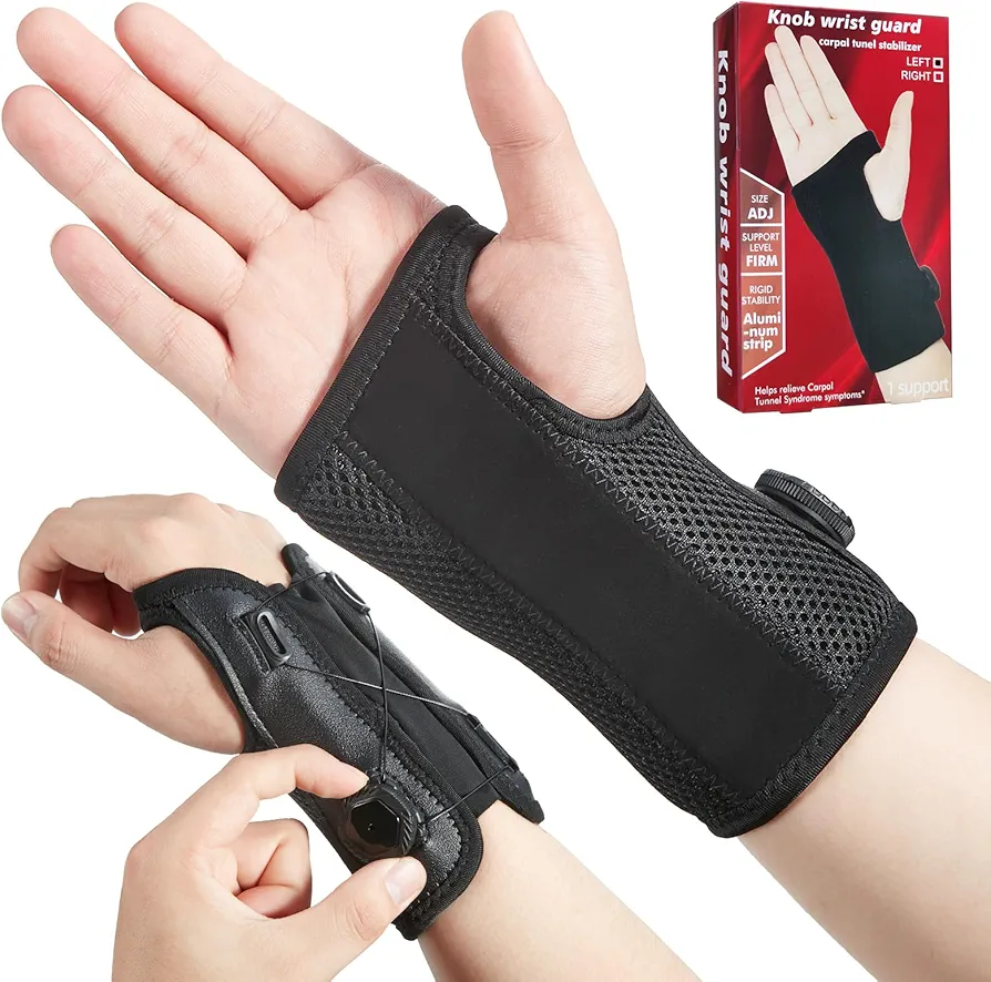 Carpal Tunnel Relief Wrist Brace Night Support One-touch Fixation Of Hand Brace Adjustable Wrist BraceAdjustable Wrist Support For Men And Women Right hand