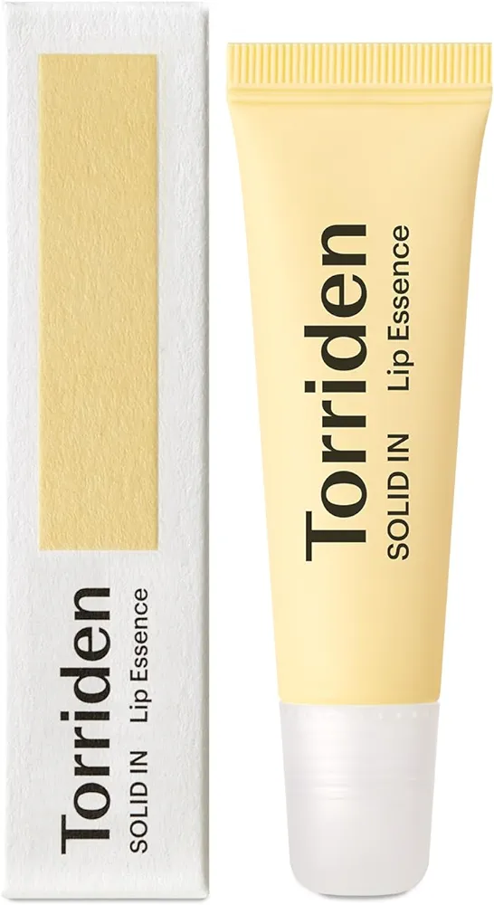 Torriden Ceramide Lip Essence with Organic Jojoba Oil for Glowy, Dewy, Plumped Lips - 0.37 Oz Korean Skin Care