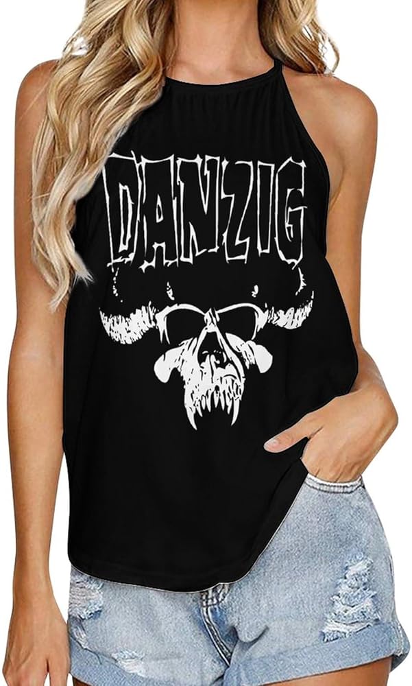 Sleeveless Cami Tank Tops Women's Casual Crew Neck Summer Shirt