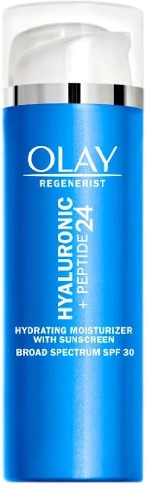 Olay Regenersit Hyaluronic + Peptide 24 Hydrating Moisturizer with SPF 30