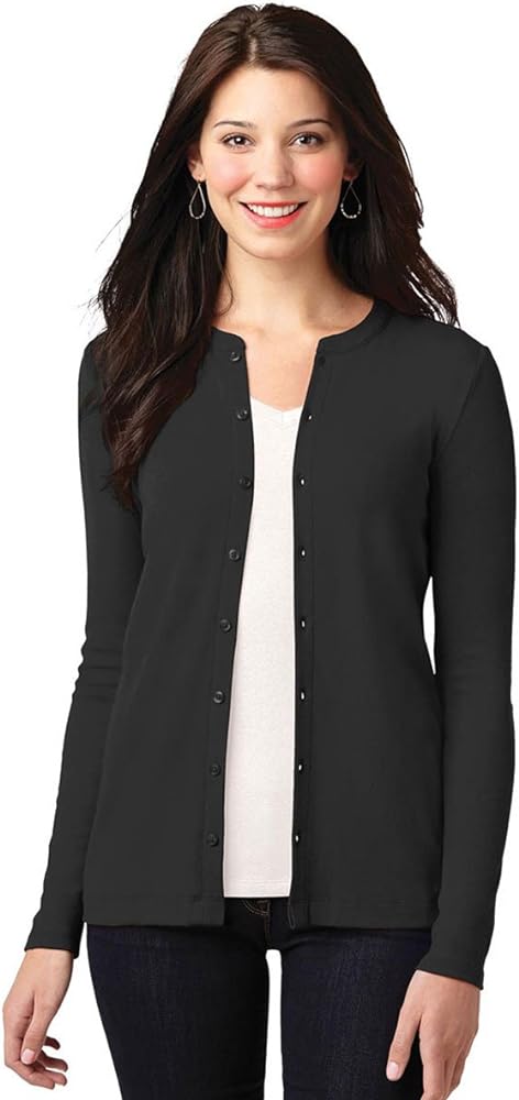 Port Authority Ladies Concept Stretch Button-Front Cardigan