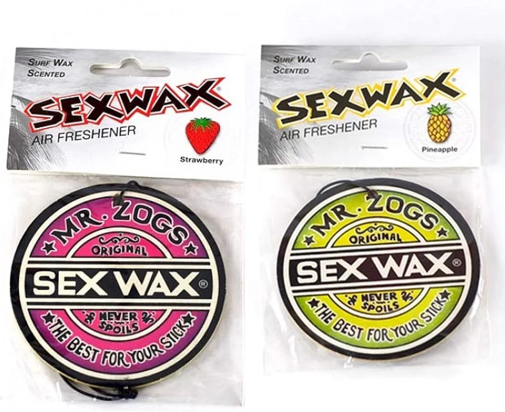 Sex Wax Air Freshener 2-Pack Pineapple, Strawberry