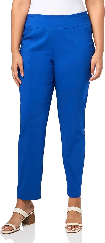 Zac & Rachel Women's Millennium Fabric - Slim Leg Pull-On Pant