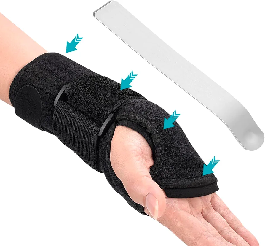 Wrist Brace,Wrist Splint,Hand Brace,Carpal Tunnel Wrist Brace,Wrist Support with Aluminum Bar and Soft Padding,Helps Relieve Tendinitis Arthritis Carpal Tunnel Pain