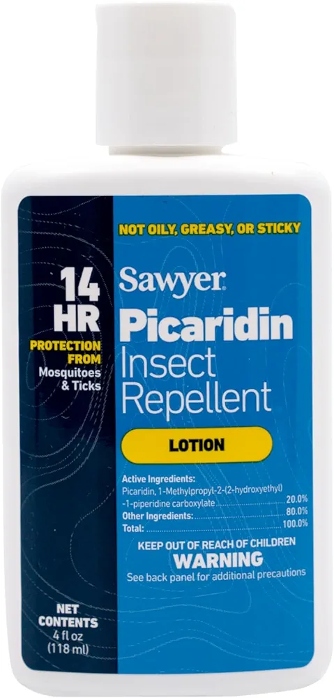 Sawyer Products SP564 Premium Insect Repellent with 20% Picaridin, Lotion, 4-Ounce