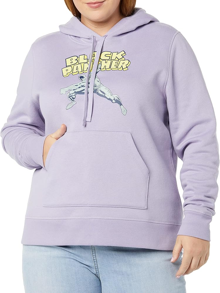 Amazon Essentials Disney | Marvel | Star Wars | Princess Women's Fleece Pullover Hoodie Sweatshirts (Available in Plus Size)