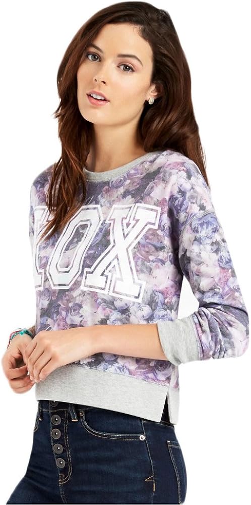 AEROPOSTALE Womens XOX Sweatshirt, Grey, Medium