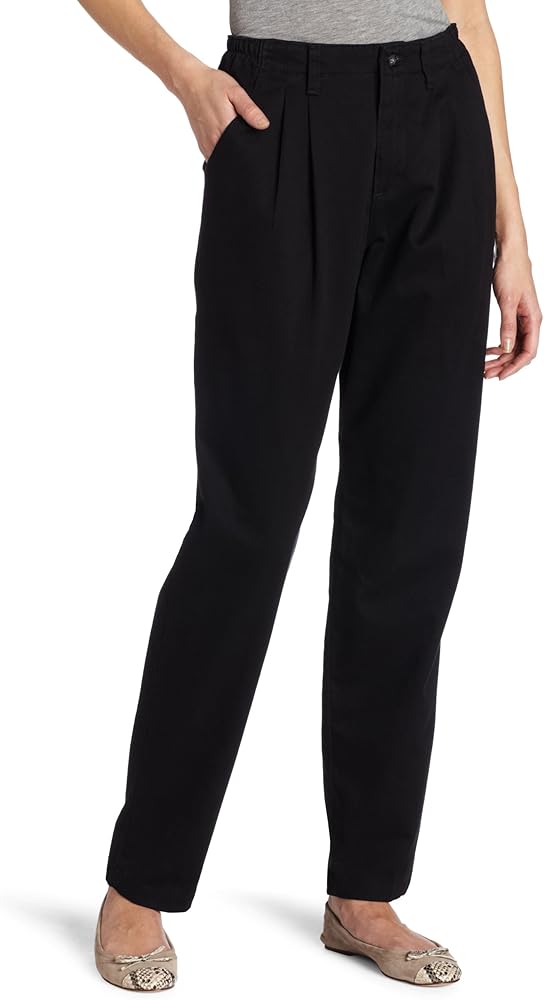 Lee Women's Relaxed-Fit Pleated Pant