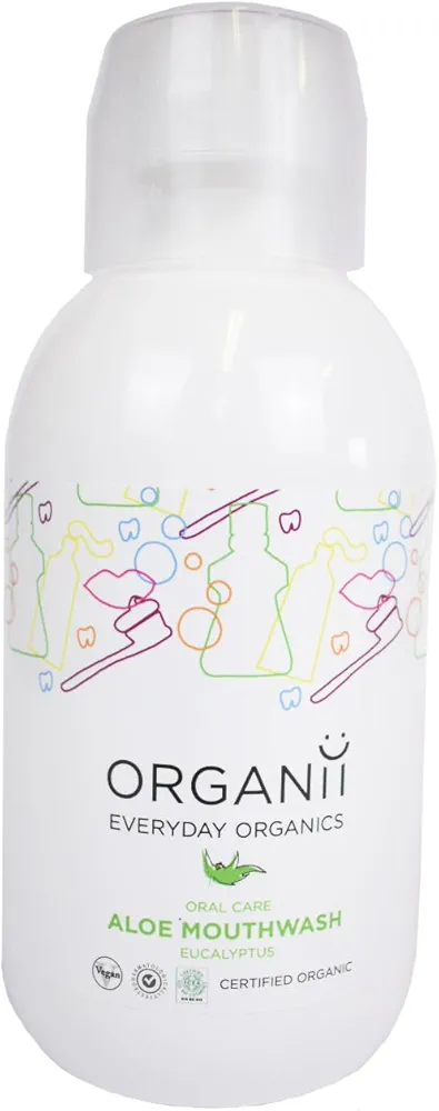 Organii Organic Eucalyptus Mouthwash, 500 ML