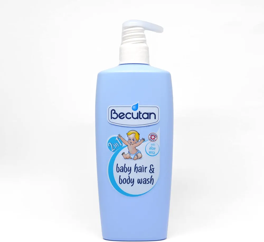 Becutan baby hair and body wash 2in1 400ml (pump)