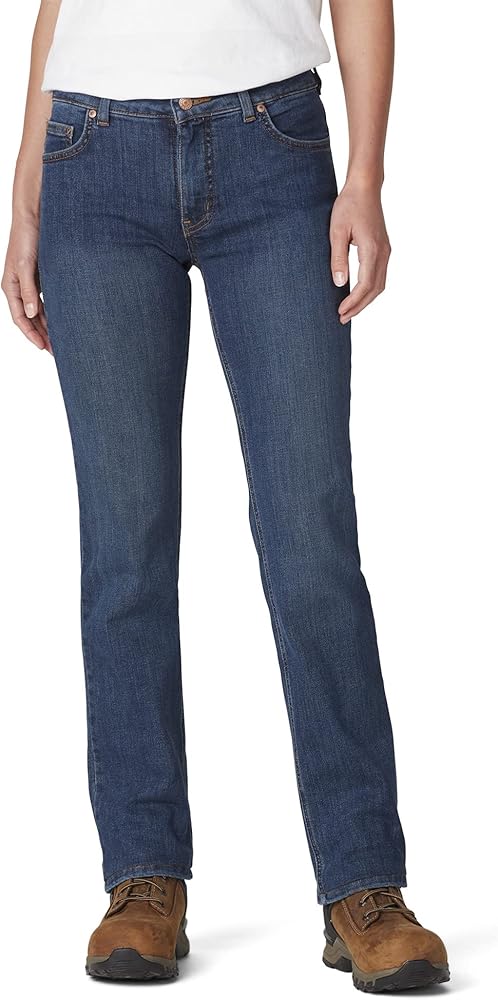 Dickies Women's Perfect Shape Denim Jean-Straight Stretch