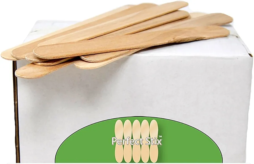 Perfect Stix Large Waxing Applicator Sticks ( Pack of 100)