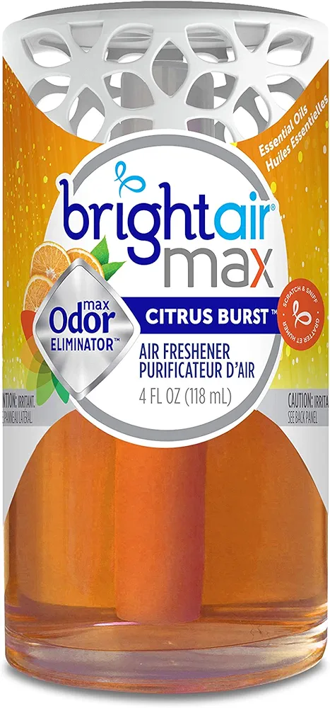 Bright Air 900439CT Max Odor Eliminator Air Freshener, Blue (Pack of 6)