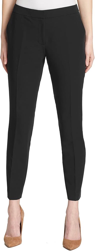 Tommy Hilfiger Women's Dress Pants – Straight-legged Trousers With Elastic Waist