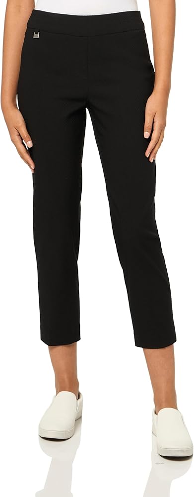 SLIM-SATION Women's Pull on Crop Pant