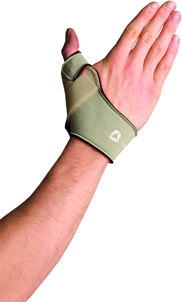 Thermoskin Flexible Thumb Right Splint, Beige, Small