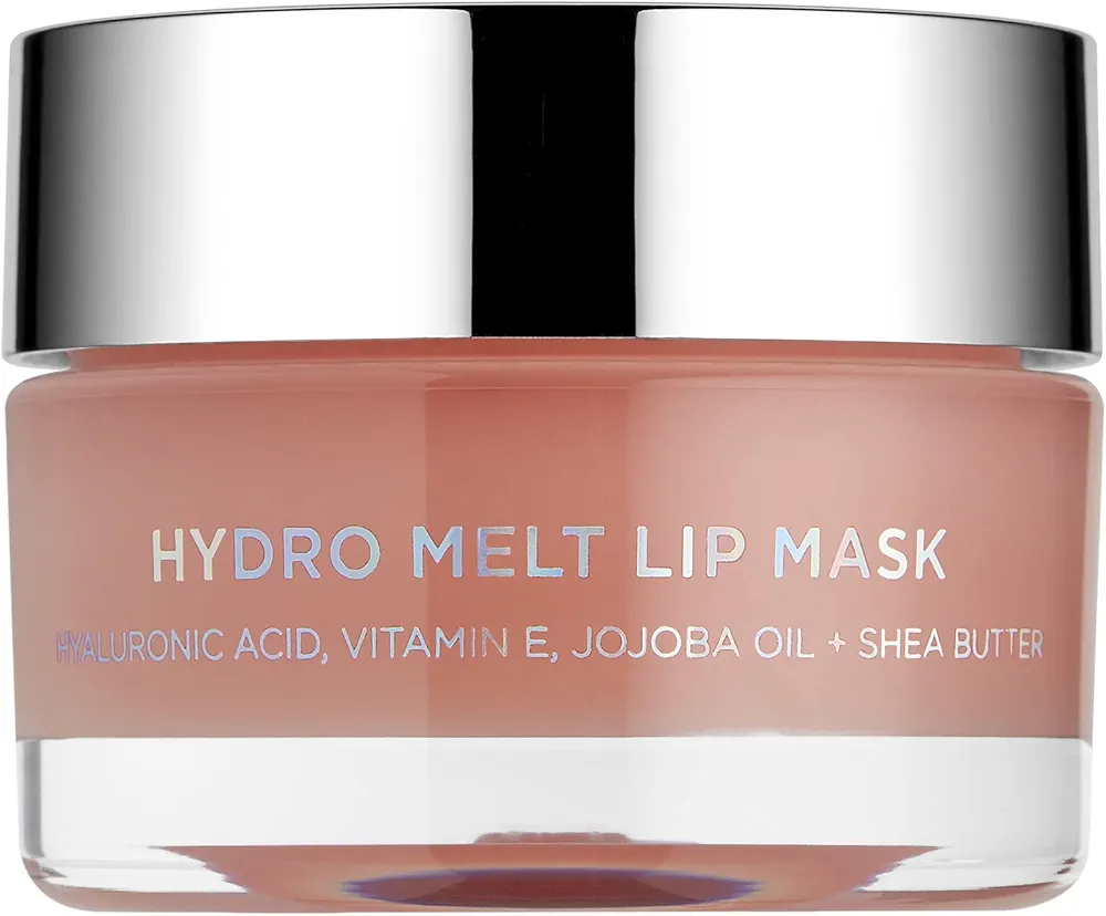 Sigma Beauty Hydro Melt Lip Mask - Hush - Lip Sleep Mask or Day Mask - Plumps, Hydrates and Adds Shine - Leave On Lip Mask with Hyaluronic Acid, Vitamin E, Jojoba oil, and Shea Butter