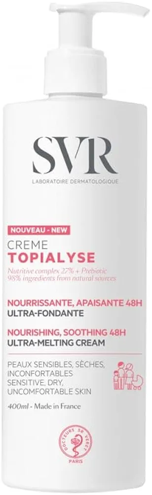 Topialyse Cream Nourishing Soothing 48H 400ml