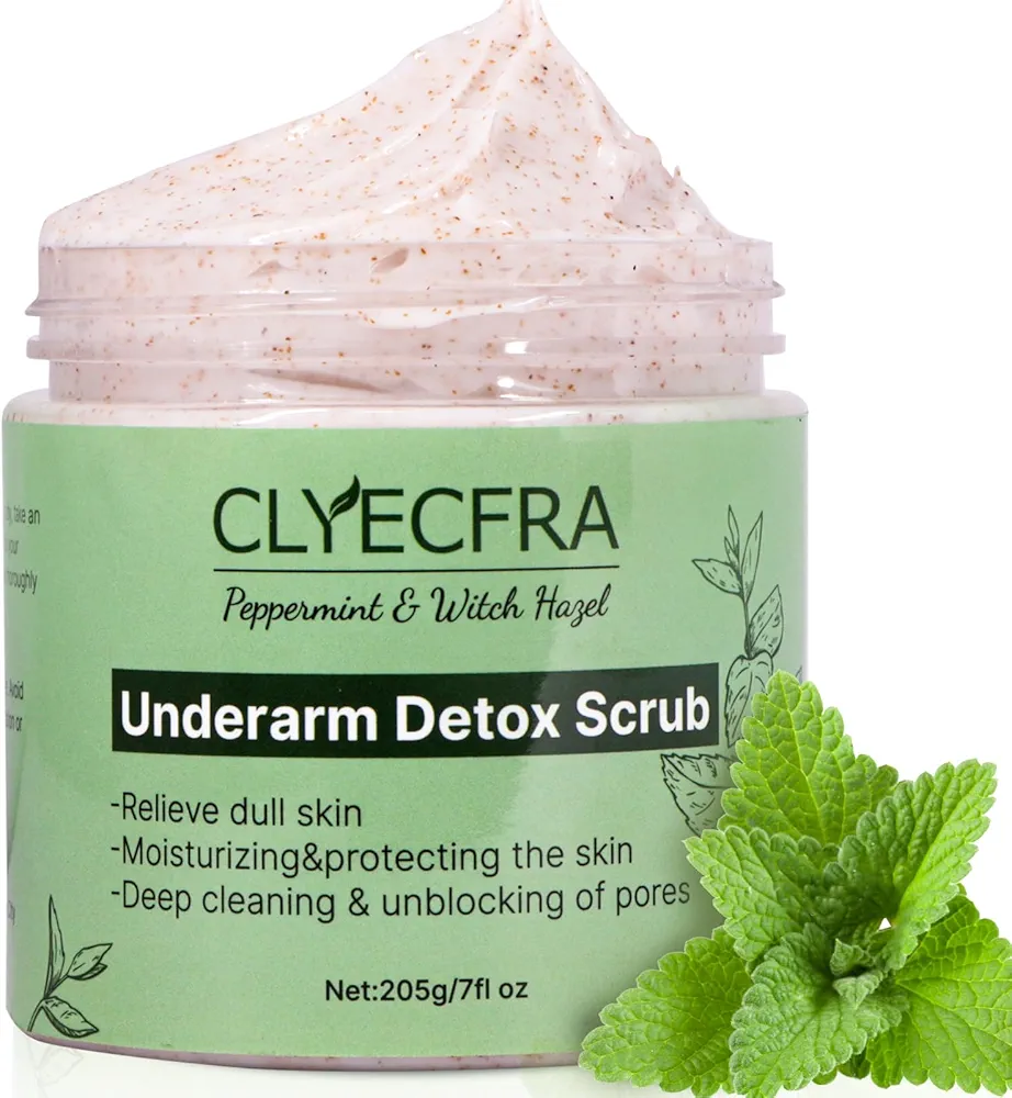 Underarm Detox Scrub,Body Scrub,Armpit Detox&Underarm Detox For Deeply Cleanses,Exfoliates,Moisturizes&Relieves Odor,Provides Long-Lasting Freshness,Used in Armpits, Elbows,Knee&Throughout the Body