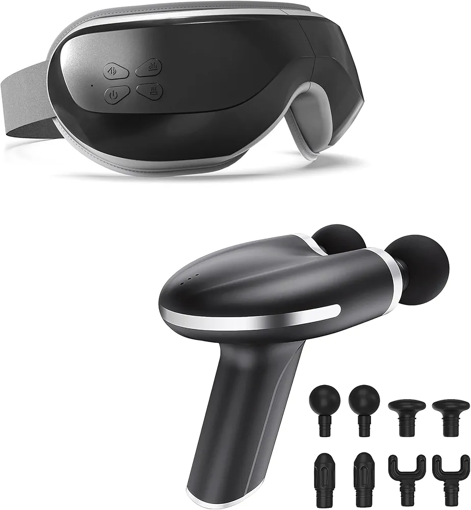 BOKOR Massage Gun & Eye Massager Value Pack