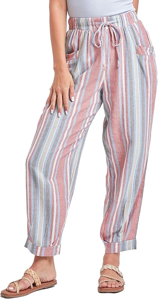 Royalty For Me Womens Women’s Casual Summer High Rise Pants