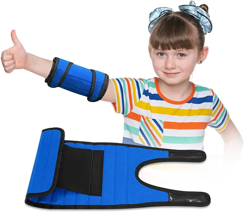 Elbow Splint Immobilizer Child Elbow Brace Arm Support for Ulnar Nerve Entrapment Cubital Tunnel Syndrome Brace for Sleeping Tendonitis Women Pediatric Elbow Support Pain Arm Night Splint Kids (Small)