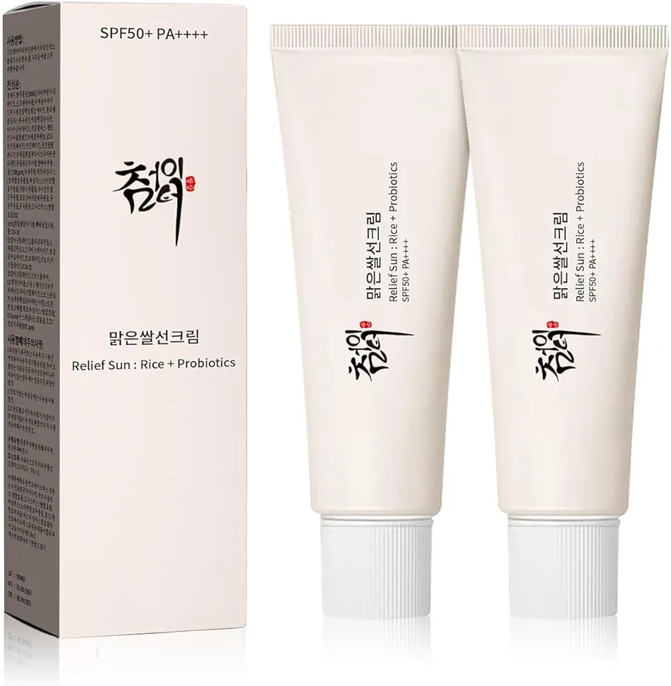 Rice and Probiotics | Korean Skin Care Solution for All Skin Types | Nourishing Skin Protection (2pcs)