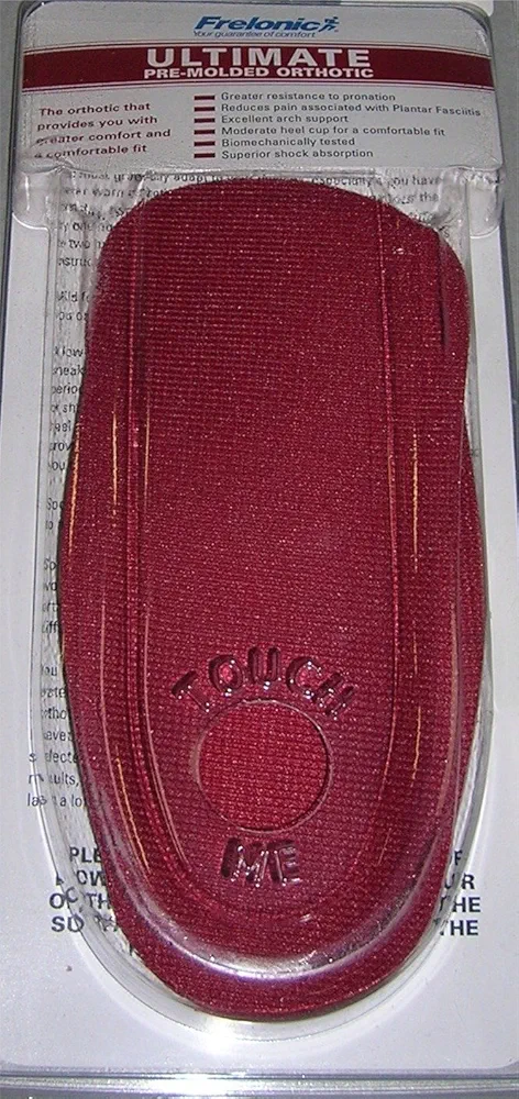 Ultimate Standard Non-Posted Orthotic 3/4 Length W 7-8.5 Arch Supports Insoles