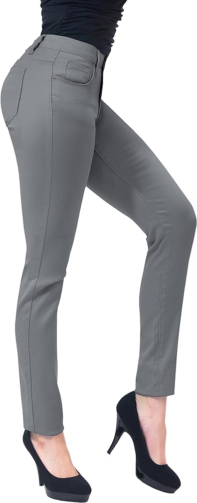 Hybrid & Company Women's Ultra Comfort Slim Fit Stretch Denim Pants