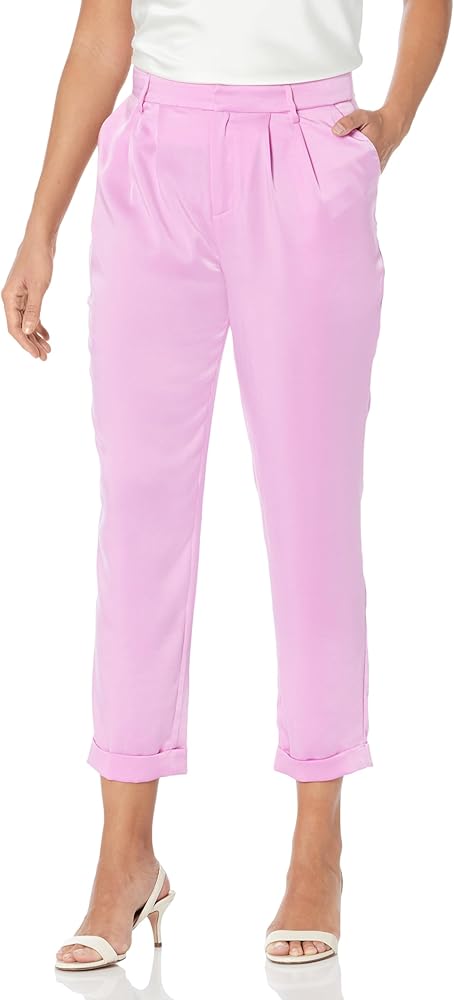 Ramy Brook Women's Madelyn Satin Tapered Pant