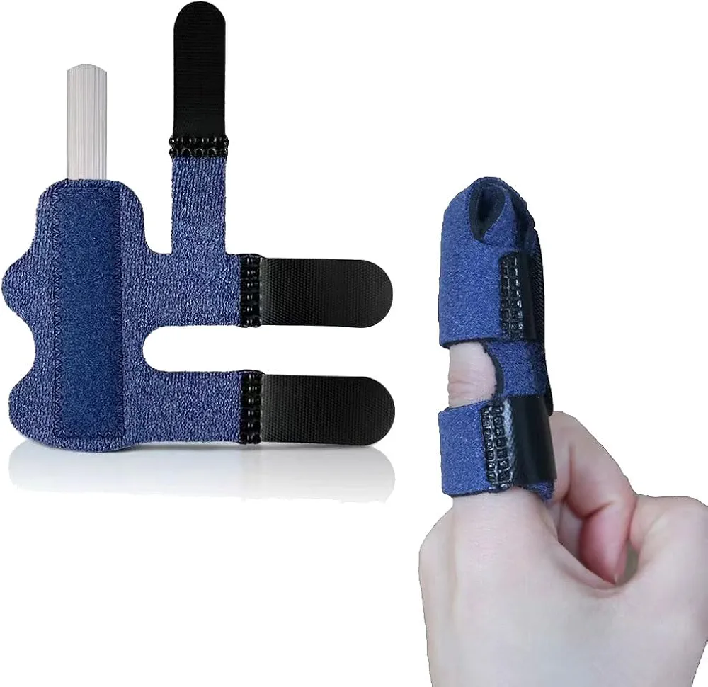 Trigger Finger Splint, Trigger Finger Brace,Finger Brace for Arthritis pain and Support,2 PCS Finger Support Brace Finger for Broken Fingers Straightening Arthritis Knuckle Immobilization