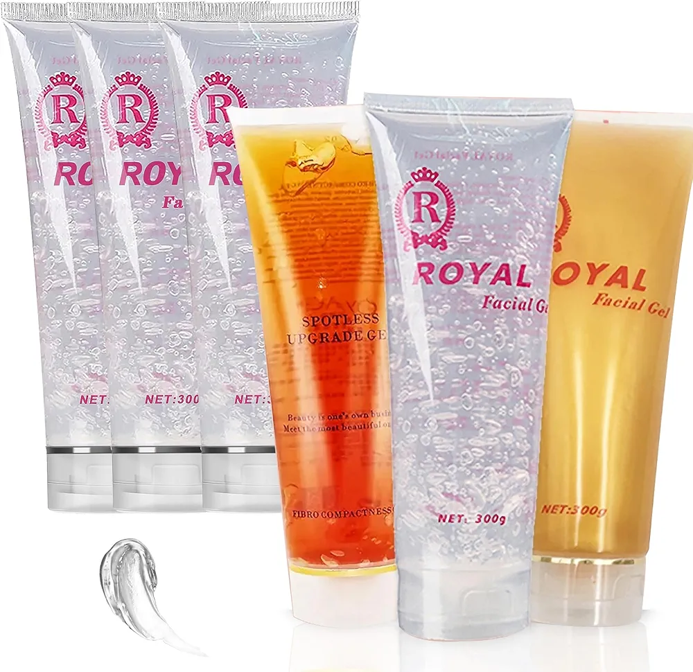 6 Tube Conductive Gel, Cooling Gel, Lifting Gel, Firming Gel for Beauty Device, Laser Hair Removal Device