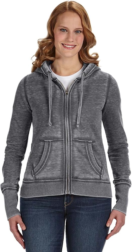 Top of the World Women's Ladies Zen Full Zip Hooded Sweatshirt