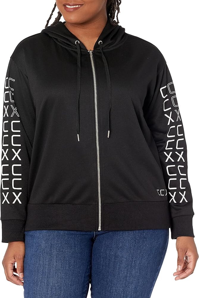 City Chic Women's Apparel Women's City Chic Plus Size Hoodie Let's Go