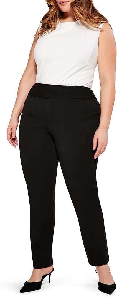 NIC+ZOE Women's Work It Straight-Leg Trouser