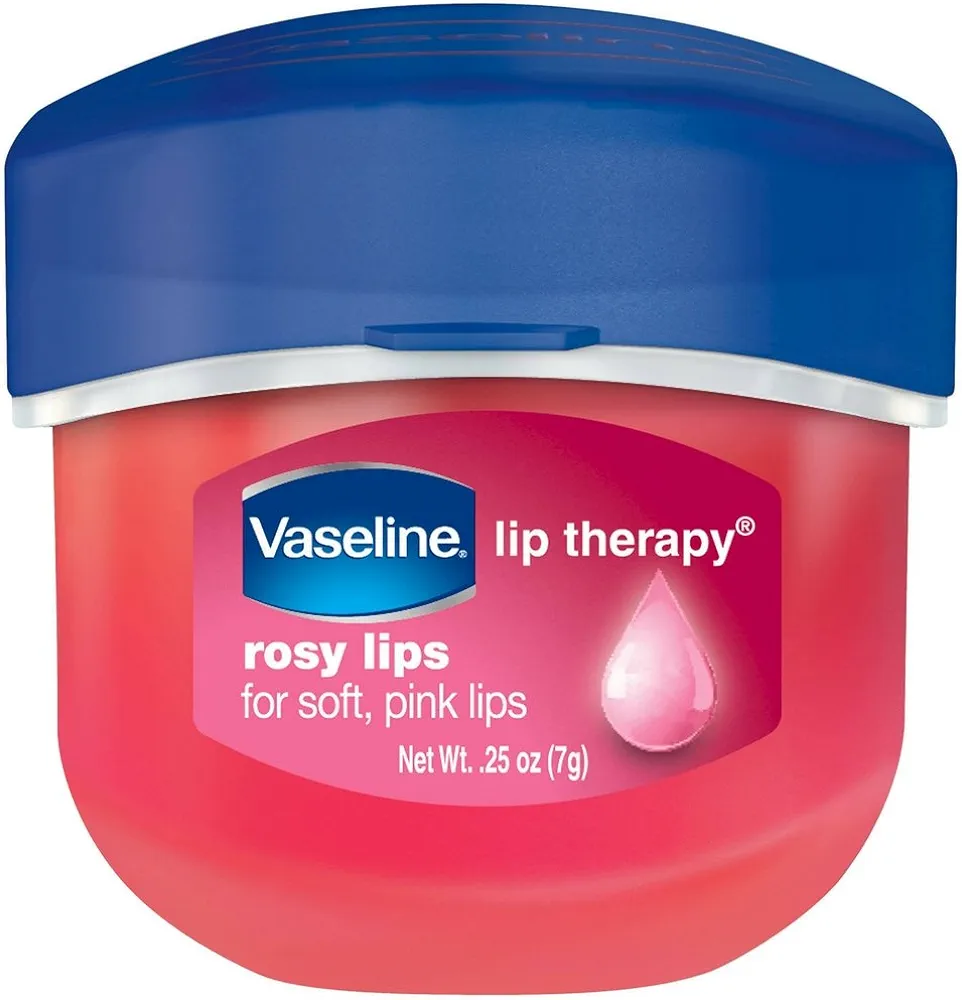 Vaseline Rosy Lip Therapy Size .25oz pack of 3