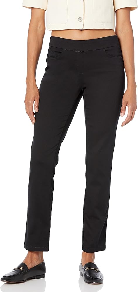 Briggs New York Women's Cotton Super Stretch Pull-on Pant