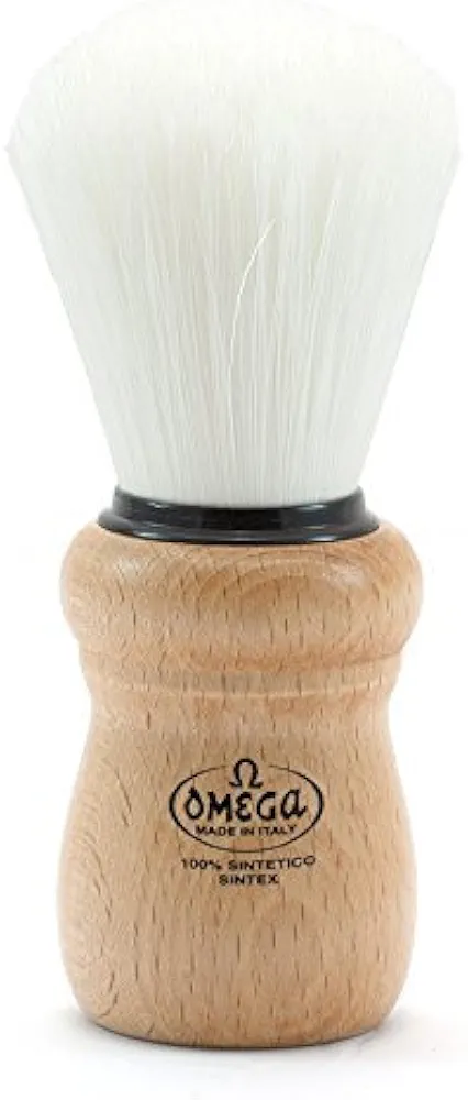 Omega Shaving Brush # 90005 Syntex 100% Synthetic