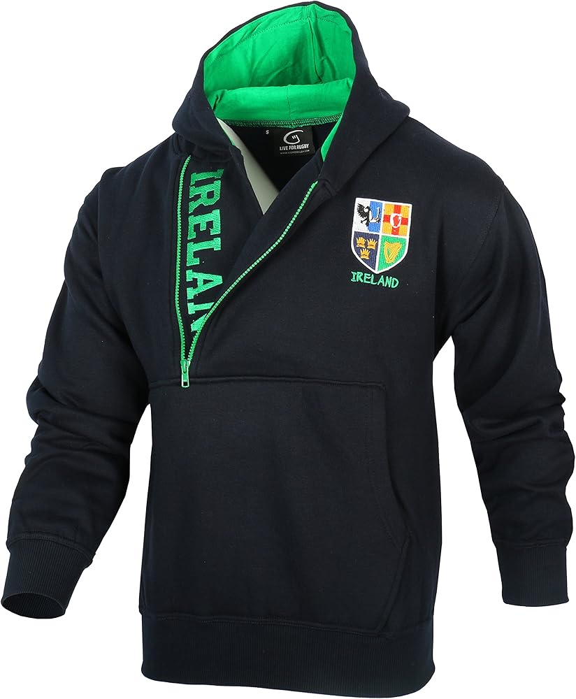 Malham USA Ireland Half Zip Hoodie