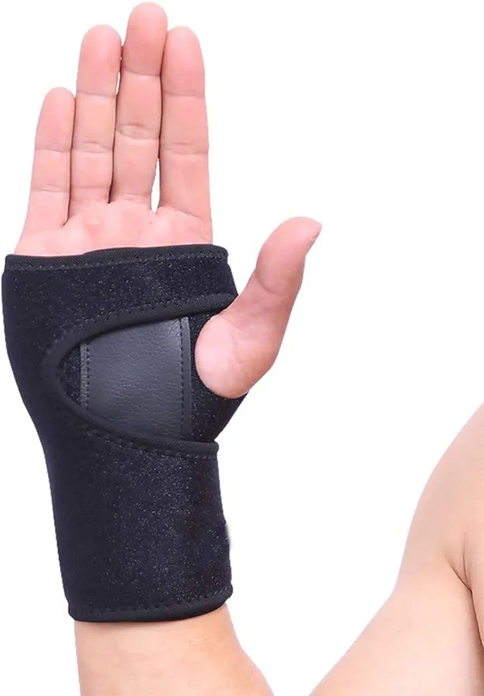 Carpal Tunnel Wrist Splint Support, Wrist Brace for Joint Pain Relief, Arthritis,Sprains, Tendonitis, Repetitive Strain Injury, Adjustable Hand Guard for Men and Women (One Size, Right)