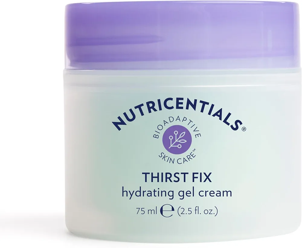 Nu Skin ThirstFix Hydrating Gel Cream - Rapid 24-Hour Moisture, Clean Formula Face and Neck Cream | Bioadaptive Botanicals for Adaptive Skincare Gel | Easy Application Skin Care(75 ml)